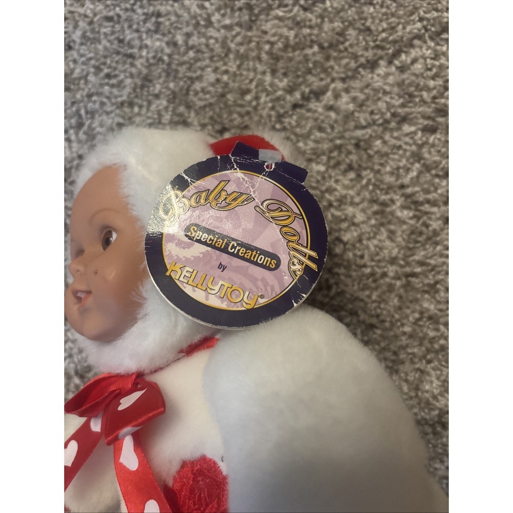 Rubber Face Baby Doll Valentine's Day I Love You Special Creations KellyToy Vtg - Picture 3 of 5